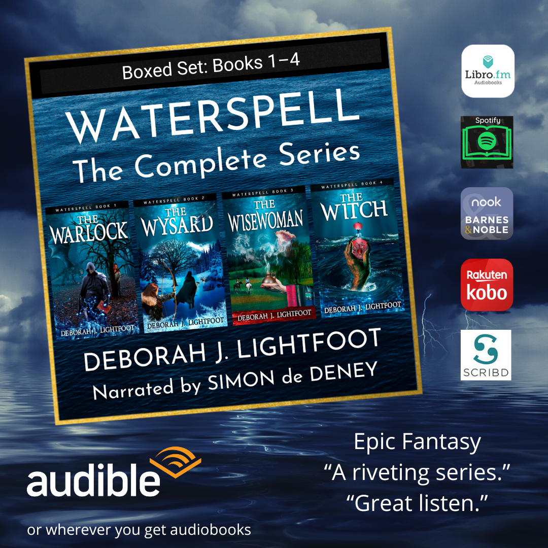 Waterspell: The Complete Series by Deborah J. Lightfoot, audiobook narrated by Simon de Deney